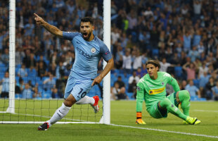 Nouă goluri în cinci meciuri » Început perfect de colaborare între Guardiola şi Aguero