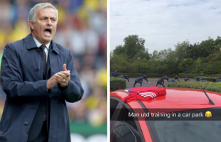 Pedeapsă inedită a lui Mourinho » Unde şi-a pus starurile să se antreneze înaintea meciului de diseară