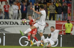 Fază controversată la Dinamo - Chiajna! Vali Lazăr a înscris, dar Alexandru Tudor a văzut altceva