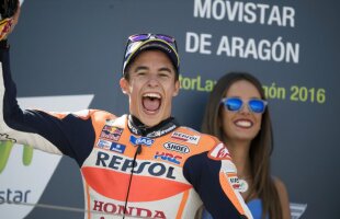 Marc Marquez câștigă Marele Premiu de la Aragon și mărește distanța față de Valentino Rossi. Brad Binder, noul campion mondial în Moto3