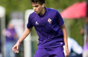 Ianis Hagi a fost rezervă cu Fiorentina - AC Milan 0-0, dar e sigur: "O să vină și vremea mea"