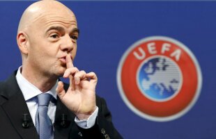 Scandal la UEFA » Federația slovenă a luat bani de la Infantino pentru pariuri!