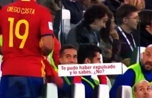 VIDEO Diego Costa, luat la țintă de coechipieri după evoluția cu Italia » Camerele TV au surprins discuția!