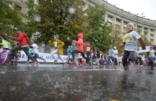 Alergând prin ploaie » Sute de copii au participat la Cursa Copiilor din cadrul Maratonului București (P)