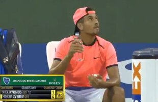 VIDEO Scene de necrezut la un meci al controversatului Nick Kyrgios » Ce i-a spus arbitrului