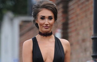 Megan McKenna, splendidă într-o rochie prea sexy