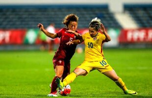 Naționala feminină de fotbal a pierdut dramatic calificarea la Campionatul European, în fața Portugaliei