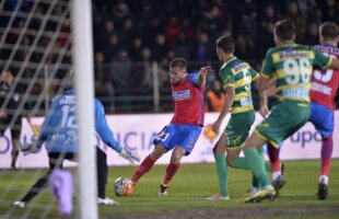 FOTO și VIDEO Steaua, ultima echipă calificată în optimile de finală ale Cupei României » Meci intens în Moldova