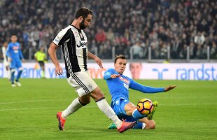 FOTO și VIDEO Cu Chiricheș integralist, Napoli a pierdut în deplasare cu Juventus » Higuain a marcat golul victoriei pentru "Bătrâna Doamnă"