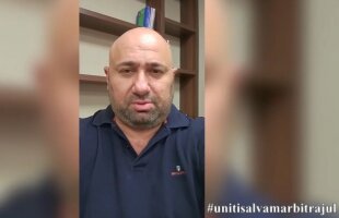 VIDEO Încă un fan celebru al lui Dinamo s-a filmat în protestul la adresa arbitrajelor