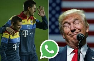 Alegerea lui Trump a creat tensiuni pe grupul de Whatsapp al “tricolorilor” » Jucătorii au făcut noapte albă înainte de meciul cu Polonia » Vezi discuția integrală :D