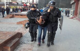 UPDATE, VIDEO și FOTO » Cele mai noi informații înainte de România - Polonia » Suporterii polonezi s-au luat la bătaie între ei și la stadion