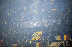 Ce nu s-a văzut la TV » Primele imagini VIDEO cu protestul Peluzei Sud Steaua împotriva lui Becali