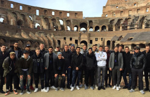 Turiști la Colosseum » Jucătorii nemți au vizitat Roma înainte de a înfrunta Italia