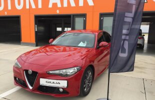 FOTO ȘI VIDEO Giulia, mașina cu 510 cai-putere » Cea mai rapidă Alfa Romeo s-a lansat în România