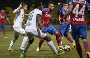 VIDEO Asta nu e Steaua lui Didi! Roș-albaștrii s-au umplut de penibil şi ca prestaţie, dar şi ca scor la Chiajna: 0-1