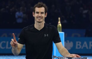 A venit rândul lui Andy! Murray a terminat în forță un an excelent pentru el: lider ATP și campion la Londra