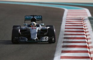 Hamilton, în pole-position la Abu Dhabi » Cum arată grila de start + Condiția pentru ca Rosberg să devină campion mondial mâine