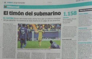 Spaniolii nu sunt interesați de Villarreal - Steaua! Cum tratează subiectul unul dintre cele mai importante ziare ale ibericilor