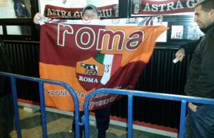 VIDEO + FOTO Un rapidist a făcut show pe Arena Națională înainte de Astra- Roma: "Sper să câștige Astra, iar la anul să meargă Rapid în Europa"