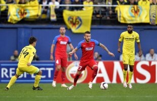 FOTO și VIDEO Meci dramatic pe El Madrigal! Steaua pierde în Spania și ratează calificarea în primăvara europeană la un gol