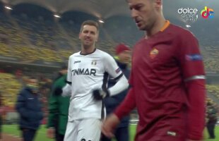 FOTO A fugit ca pe Giulești! Motivul pentru care Lovin a alergat direct la vestiare, deși echipa sa sărbătoarea pe teren