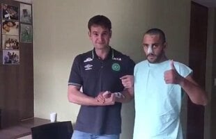 VIDEO Mesajul emoționant al lui Alan Ruschel, supraviețuitor al tragediei aviatice din Columbia