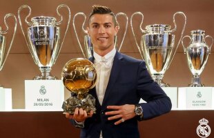 Aroganța lui Ronaldo după al 4-lea Balon de Aur: "Dacă aș juca alături de Messi, eu aș avea mai multe trofee"