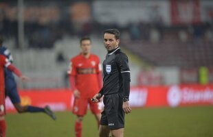 Sebastian Colțescu va conduce partida dintre CSM Poli Iași și Dinamo » Ce record au "câinii" cu el la centru