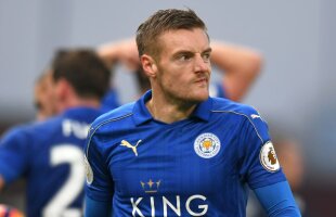 Suspendare drastică pentru Vardy după eliminarea din partida cu Stoke! Antrenorul Ranieri critică decizia