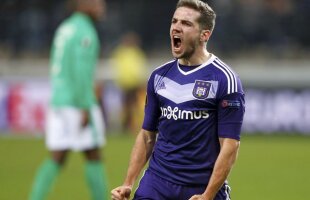 VIDEO Chipciu i-a înnebunit pe belgieni! Cursa superbă de la golul 2 al lui Anderlecht i-a ridicat în picioare pe fani