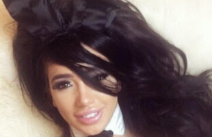 FOTO » Început de an cu decolteu fabulos! Chloe Khan face furori