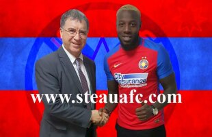 Prima reacție a lui Gnohere după transferul la Steaua: "Vreau să iau titlul aici!" » Ce alte obiective mai are