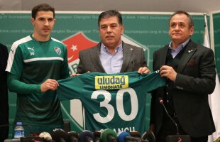 FOTO Bogdan Stancu e oficial la Bursaspor: ”Mi-e foame de fotbal!”