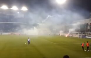 VIDEO Incidente la un derby din Cipru! Doi români au fost martori: "Fotbalul e mai frumos așa"