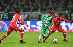 VIDEO Galopând către titlu » Bayern o învinge la limită pe Werder, 2-1, și păstrează distanța fragilă față de revelația Leipzig