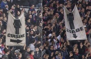 Scandal în Ligue 1! Fanii lui Lyon sunt misogini: "Femeile la bucătărie, bărbații pe stadion"