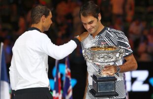 GALERIE FOTO Cele mai tari 25 de imagini de la finala Federer - Nadal » Momente emoționante cu Roger în lacrimi