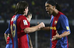Ronaldinho crede că MSN nu e cel mai bun trident din istoria Barcelonei: "Eu prefer altul"