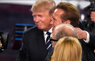 Trump îl ironizează din nou pe Schwarzenegger pentru audiențele show-ului "The Celebrity Apprentice"