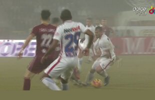 Alibec, înger și demon pentru Steaua! Atacantul a marcat la debut, dar a fost eliminat în prima repriză