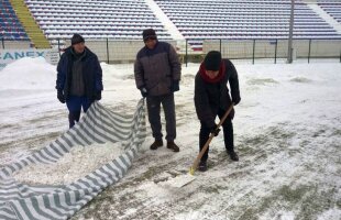 GALERIE FOTO Mobilizare încredibilă la stadion! Finanțatorul a sărit în ajutorul celor de la Primărie: "Ne batem joc de fotbal"