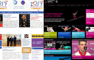 EXCLUSIV Gratis dai, gratis ai! Site-ul Europenelor de gimnastică arată ca-n anii 2000! Cum explică Federația: "N-am dat nici un ban!" » Specialistul: "Prea încărcat, prea multe fonturi și culori, textul nu are cursivitate"