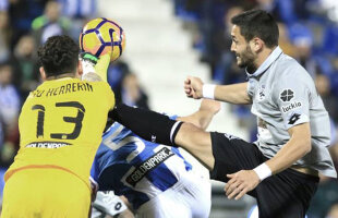 VIDEO Andone: "Am fost un dezastru". Coșmarul continuă pentru internaționalul român: 0-4 cu Leganes