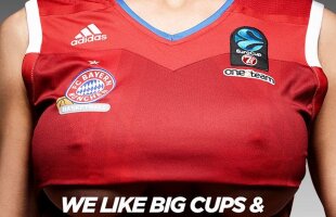 Posterul care a pus pe jar fanii sportului » Alegere controversată a lui Bayern pentru a promova un meci: "Ne plac cupele mari"