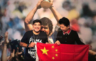  Ambasadorul fotbalului în China » Încă o funcție pentru Maradona în doar o lună