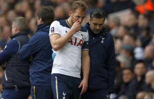 Emoții pentru Tottenham după accidentarea lui Kane » Vârful ar putea rata finalul campionatului