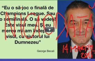 VIDEO / GSP LIVE Steaua în semifinală Champions League? Niciodată! Totuși, Gigi crede în vise!