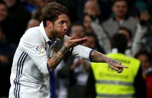  Sacrificiul căpitanului! Sergio Ramos a evoluat sâmbătă pentru Real Madrid 90 de minute, chiar dacă a fost internat cu 2 zile în urmă în spital