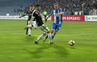 FOTO CSU Craiova a cerut penalty în repriza a doua cu Dinamo » Cum a judecat Hațegan faza